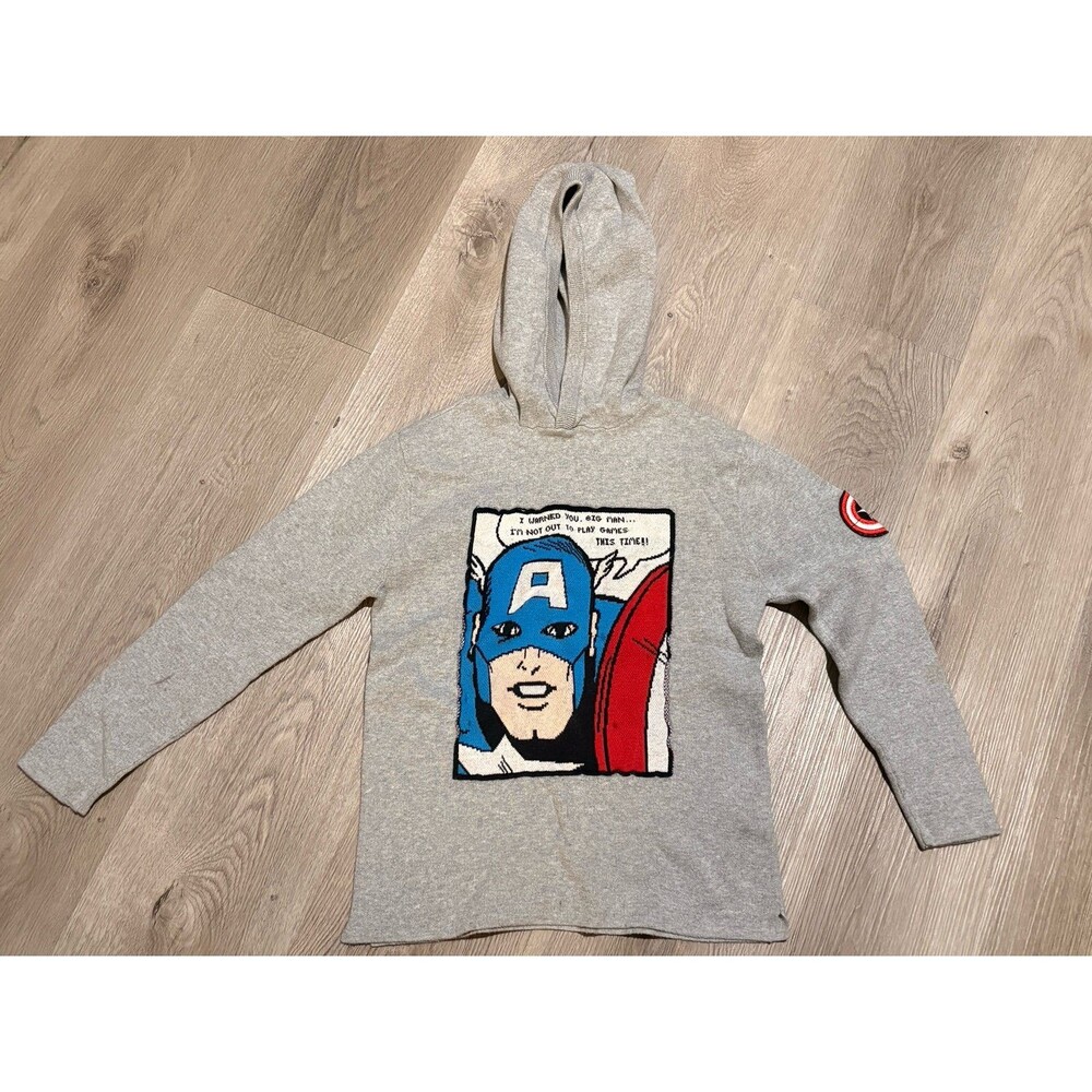 Zara‎ Marvel kids hoodie sweater size 8